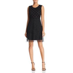 NWOT Le Gali Bell Polka Dot Sleeveless Party Dress